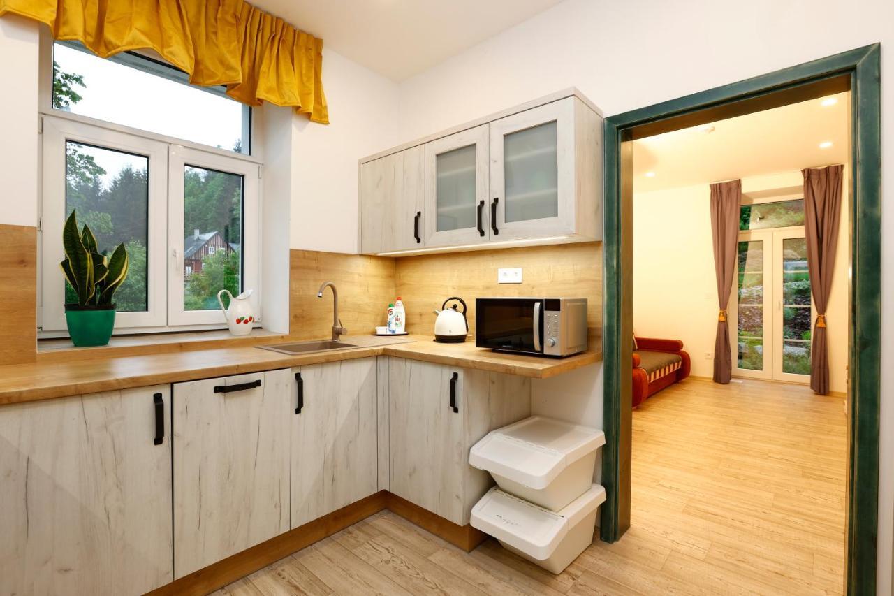Apartmány pod Mariánskými schody Albrechtice v Jizerskych horach Exterior foto